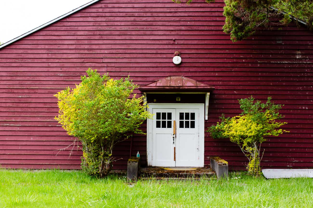 The community center on McNeil island.