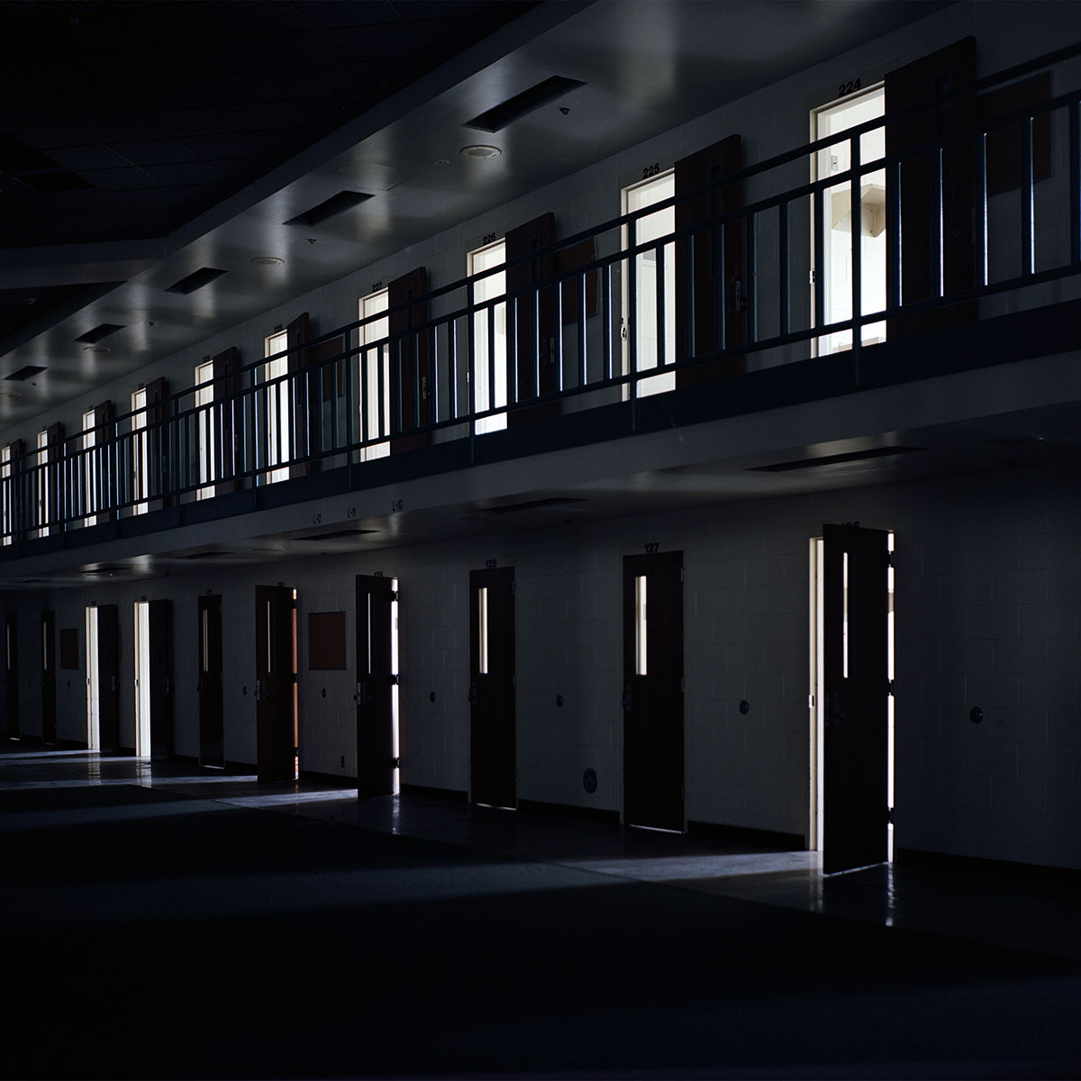 The newer prison buildings on McNeil Island.